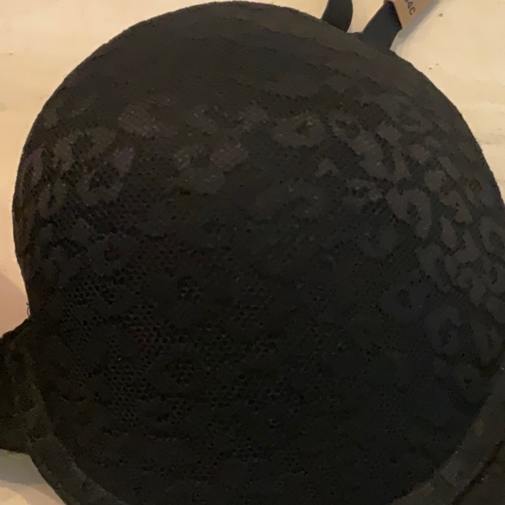 Victoria’s Secret Pink Push Up Padded Bra VS Wear Everywhere Size 34C New Black - Picture 4 of 16